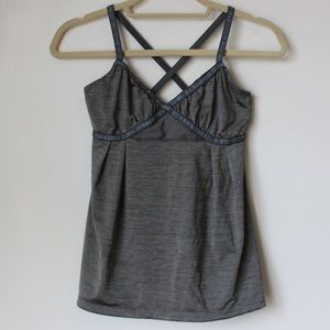 Lululemon Sz 4 Strappy Sage Green Dance Tank